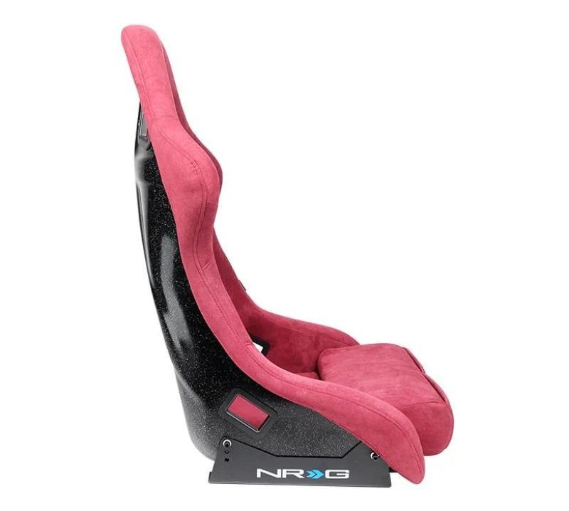 NRG FRP Bucket Seat PRISMA Edition - Medium (Maroon/ Pearlized Back) Each (1)