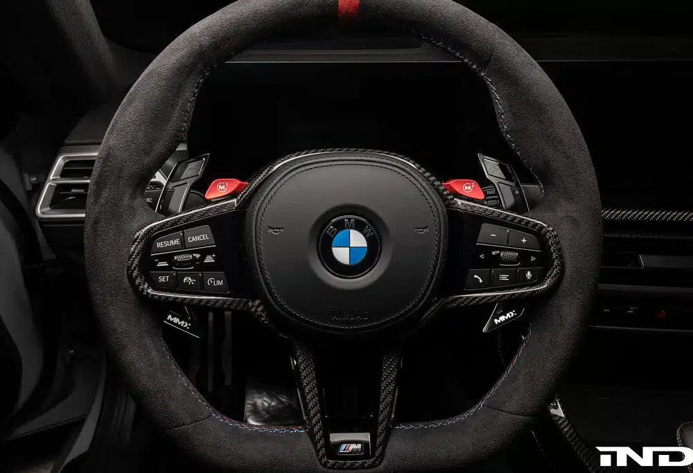 MMX Magnetic Shift Paddles for BMW G-Chassis Models (with Gen 3 M-Performance Wheel)