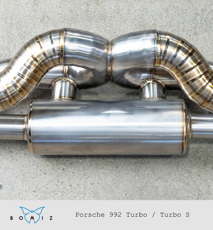 Porsche 992 Turbo/Turbo S Titanium Valved Catback