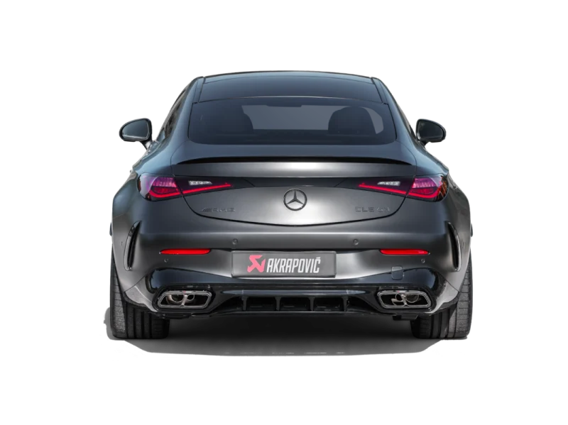 Akrapovic 24-26 Mercedes Benz CLE 53 4MATIC / Cabriolet (C236 / A236) Titanium Slip On Exhaust
