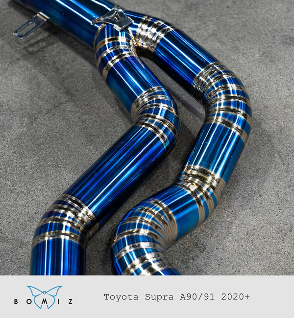 Toyota A90 Supra Titanium Valved Exhaust System