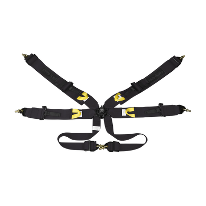 Racing Harness (Comp Spec/6-Point) Black, Purple, Red, Grey