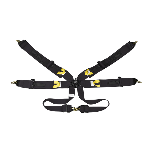 Racing Harness (Comp Spec/6-Point) Black, Purple, Red, Grey