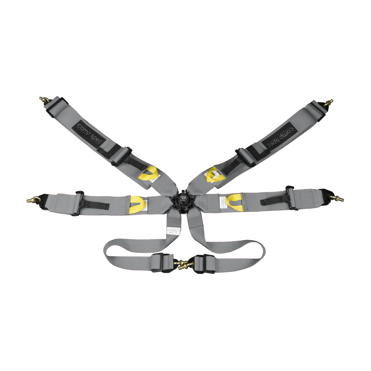 Racing Harness (Comp Spec/6-Point) Black, Purple, Red, Grey