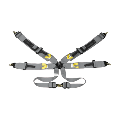 Racing Harness (Comp Spec/6-Point) Black, Purple, Red, Grey