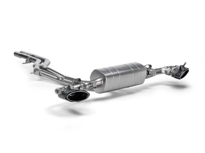 Akrapovic 2025 Audi RSQ8 Evolution Race Line Exhaust System Titanium (link pipe CO-AU/T/5 required)