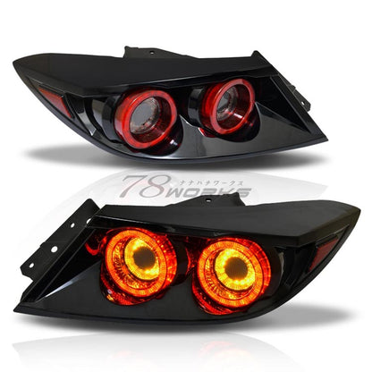 78works 3D Sequential Turn Signal LED Tail Lamp (Red) for Toyota GR86 (ZN8) & Subaru BRZ (ZD8) 2022+