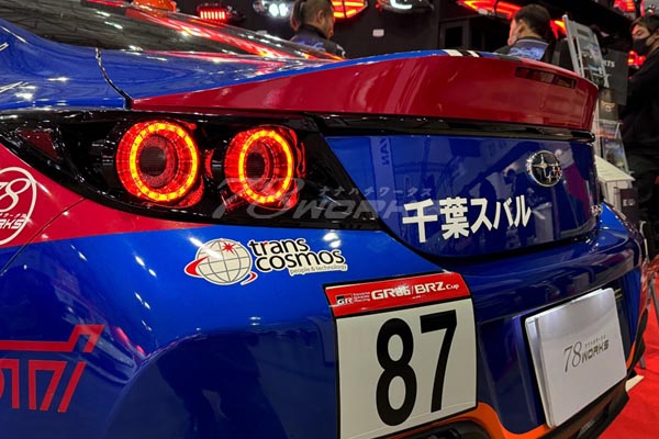 78works 3D Sequential Turn Signal LED Tail Lamp (Red) for Toyota GR86 (ZN8) & Subaru BRZ (ZD8) 2022+