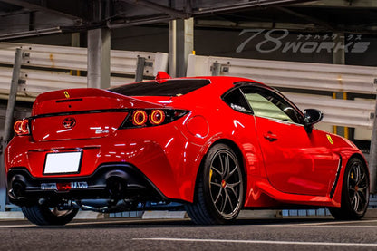 78works 3D Sequential Turn Signal LED Tail Lamp (Red) for Toyota GR86 (ZN8) & Subaru BRZ (ZD8) 2022+