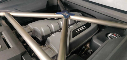 Titanium Engine crossmember brace for Lamborghini Huracan all models 2015-2024 / Audi R8 Gen 2 2017-2023