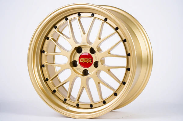 BBS LM 19x10 5x114.3 ET22 F1 Championship Edition Gold Wheel (4)