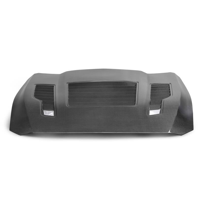 Anderson Composites 2024 Ford Mustang Type-GT4 Double-Sided Carbon Fiber Hood