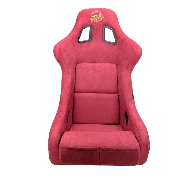 NRG FRP Bucket Seat PRISMA Edition - Medium (Maroon/ Pearlized Back) Each (1)