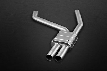 Capristo ECE Valved Exhaust w/ Mid-Pipes for 958.1 Porsche Cayenne GTS