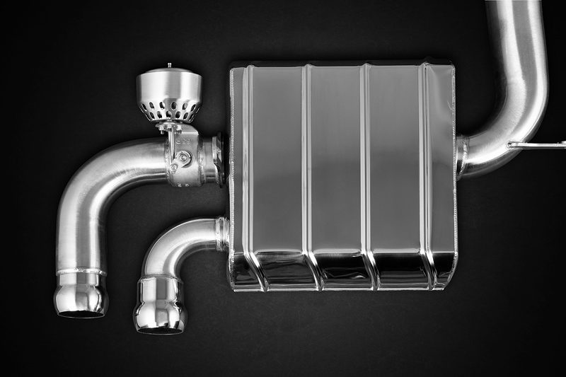 Capristo ECE Valved Exhaust w/ Mid-Pipes for 958.1 Porsche Cayenne GTS