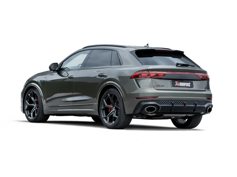 Akrapovic 2025 Audi RSQ8 Evolution Race Line Exhaust System Titanium (link pipe CO-AU/T/5 required)