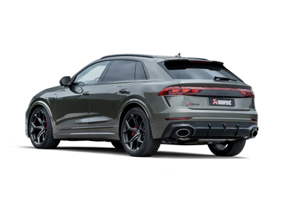 Akrapovic 2025 Audi RSQ8 Evolution Race Line Exhaust System Titanium (link pipe CO-AU/T/5 required)