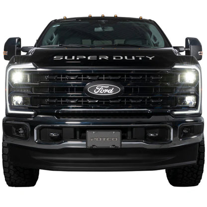 Putco 25-26 Ford Super Duty Front Emblem (w/ Camera Cutout and w/o Washer Opening)