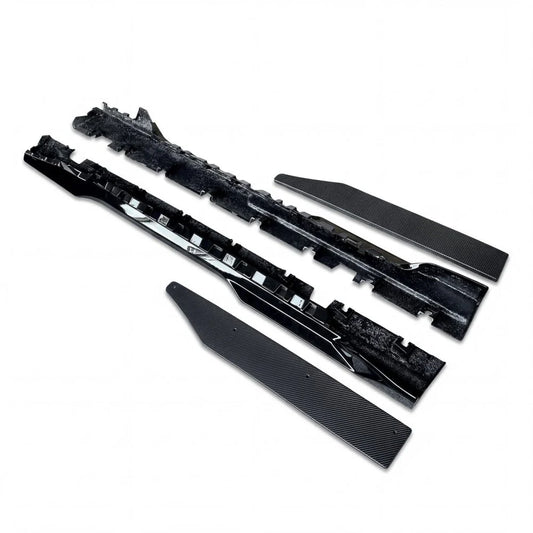 Auto Addict USA Heritage SC Dry Carbon Fiber Track Package Bundle for S650 Ford Mustang