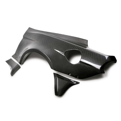 Anderson Composites JTP Carbon Fiber Wide Fenders and Quarters Complete Kit - Ford Mustang Coupe 15-17