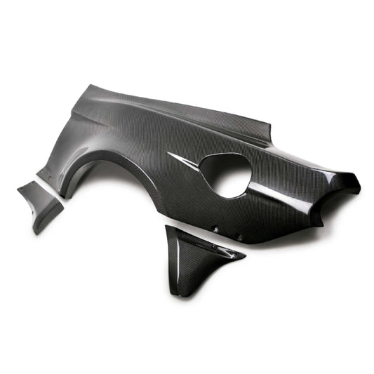 Anderson Composites JTP Carbon Fiber Wide Fenders and Quarters Complete Kit - Ford Mustang Coupe 15-17