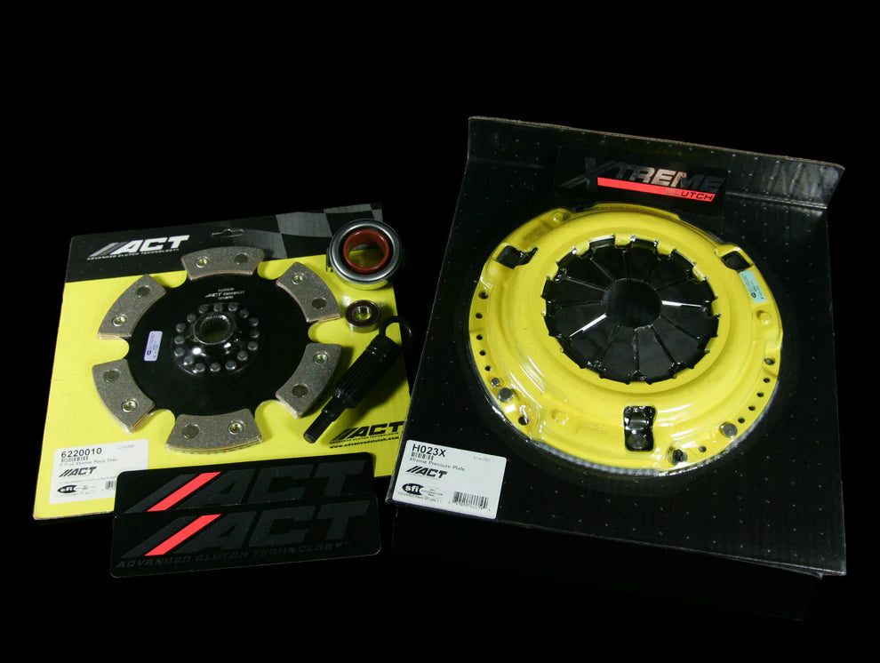 ACT Xtreme Clutch Kit w/Unsprung 6 Puck - 92-93 Integra (Cable Trans