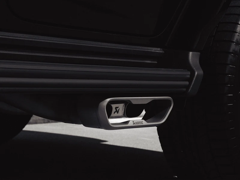 Akrapovic 2025 Mercedes-AMG G63 (W465) Tail Pipe Set (Titanium)