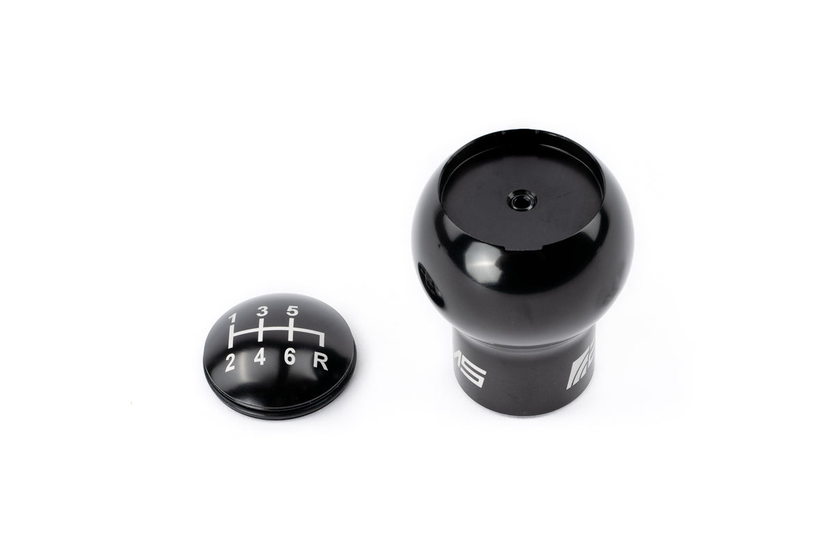 AMS Performance Subaru WRX/STI 6-Speed Billet Shift Knob (Incl. Red, Black, & Silver Caps)