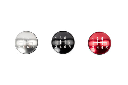 AMS Performance Subaru WRX/STI 6-Speed Billet Shift Knob (Incl. Red, Black, & Silver Caps)