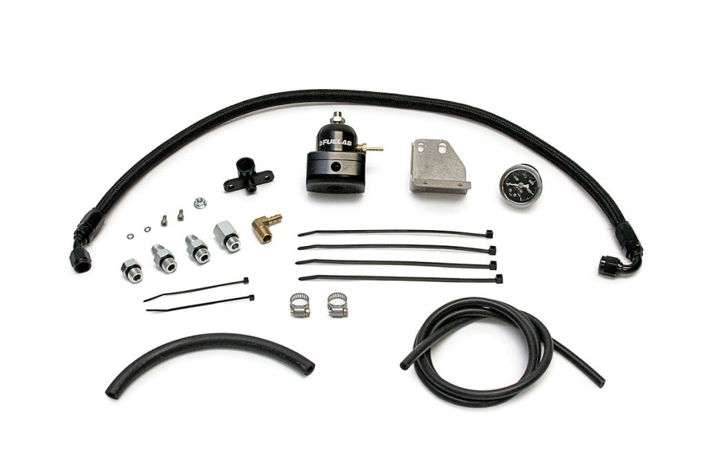 AMS Mitsubishi Lancer Evolution X Fuel Rail Kit Red or Black