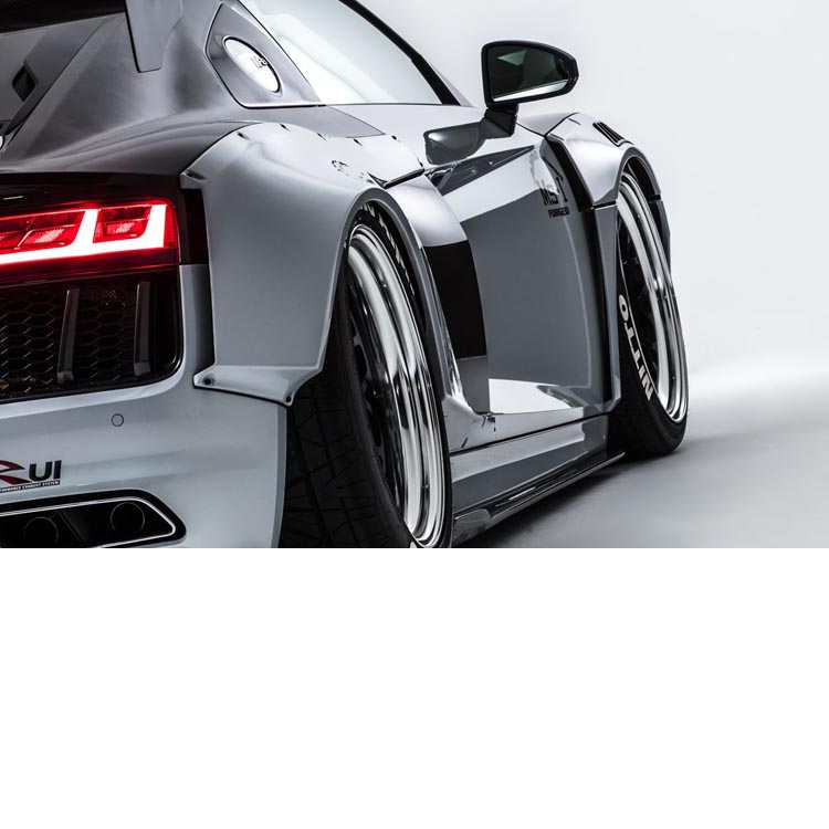 Alpil Over Fender Set for Audi R8 2016-2018