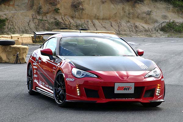 Aero Tech Rando Direct 4P Body Kit (FRP) w/ LED and Winker for Scion FR-S (ZN6) 2013-2016