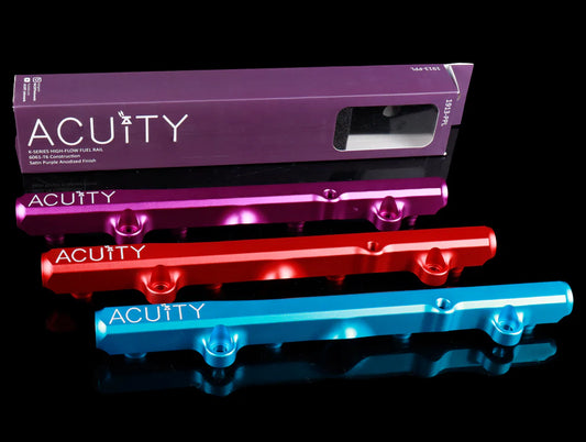 Acuity Fuel Rail - K-series Purple. Teal. Black, Red