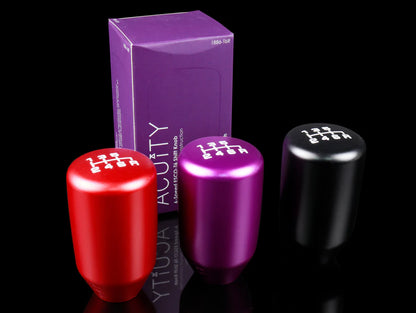 Acuity ESCO Satin Anodized Finish Shift Knob Black, Red, Purple