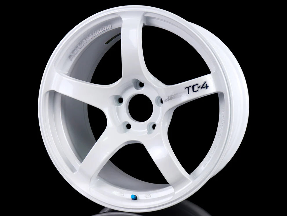 Advan Racing TC4 Wheels - White / 18x9.5 / 5x120 / +38 (4)