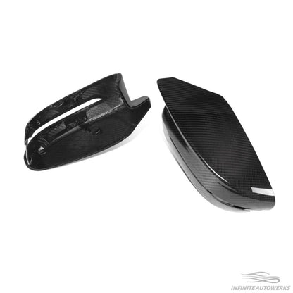 IAW Carbon – BMW G2X Pre LCI & LCI G4X G8X M2/M3/M4 – G8X Style Carbon Fiber Mirror Caps