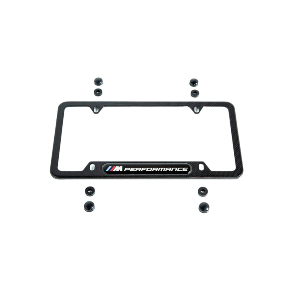 Genuine BMW M Performance Carbon Plate Frame