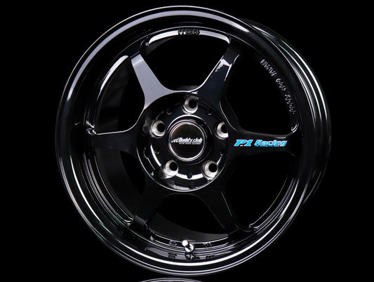 Buddy Club SF Wheels - Gloss Black 15x8 / 4x100 / +32 (4)