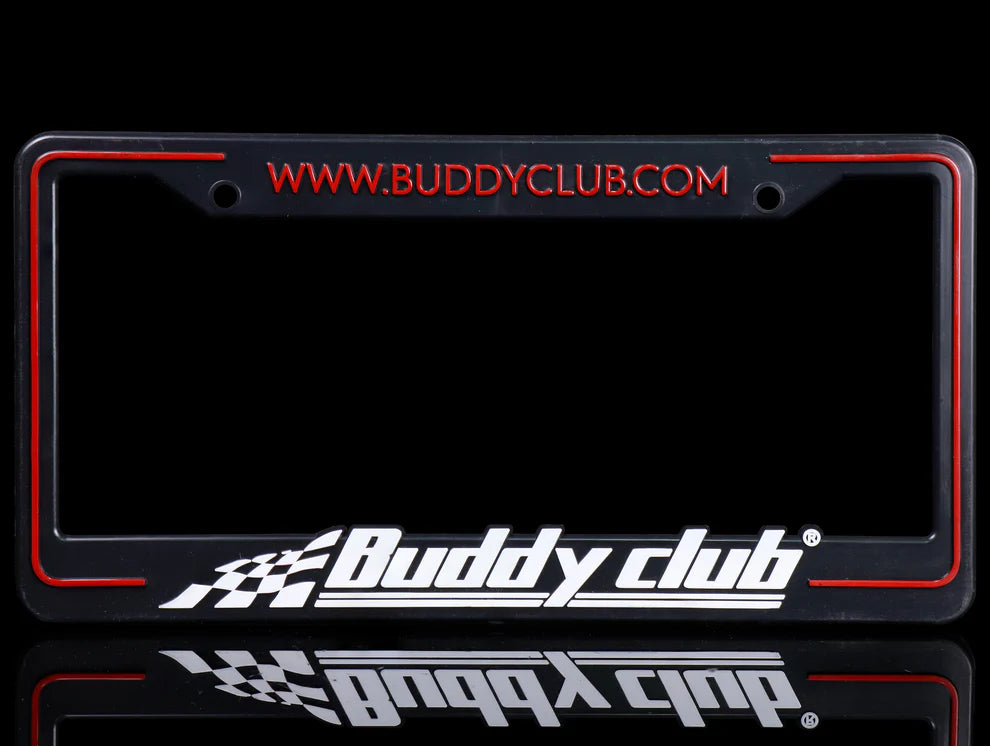 Buddy Club Sport Spec License Plate Frame Red or White