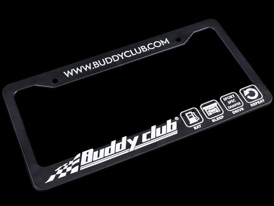 Buddy Club Sport Spec License Plate Frame Red or White