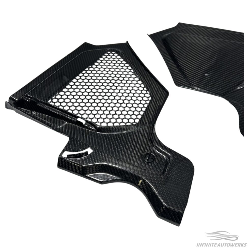 IAW Carbon – Cowl Panels / Battery Cover / Engine Trim – Gloss Dry Carbon – BMW 2 Series M2 (G87)/M240 (G42) /230 (G42) – S58/B58/B48
