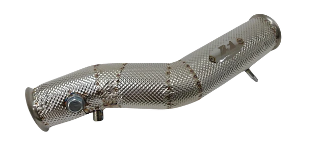 Lamborghini Gallardo Straight Test Pipes with Heat Shields TIG-Welded Bolt-On Design – Fits Base, SE, Spyder & Superleggera (2004–2008) 2-Piece Set