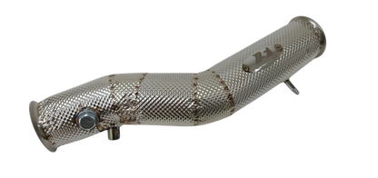 Lamborghini Gallardo Straight Test Pipes with Heat Shields TIG-Welded Bolt-On Design – Fits Base, SE, Spyder & Superleggera (2004–2008) 2-Piece Set