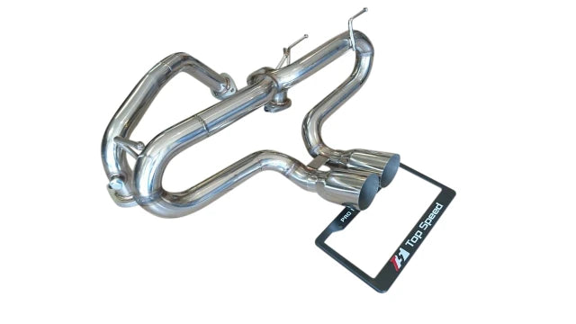 Top Speed Pro-1 Performance Catback Exhaust System for Honda S660 Roadster 2015–2018 | T304 Stainless Steel | 76mm Tip