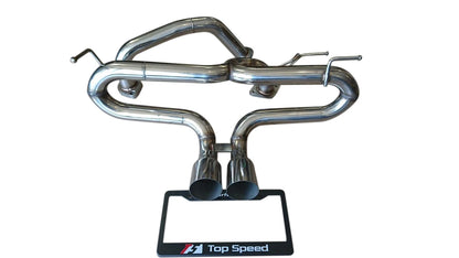 Top Speed Pro-1 Performance Catback Exhaust System for Honda S660 Roadster 2015–2018 | T304 Stainless Steel | 76mm Tip
