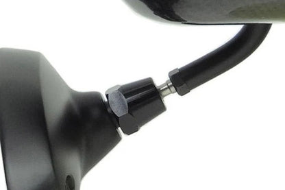 Craft Square Touring Competition Side Mirror Set, TCA/R-N1, Blue Anti-Glare (Dry Carbon Fiber) for Nissan Silvia (S15) 1999-2002