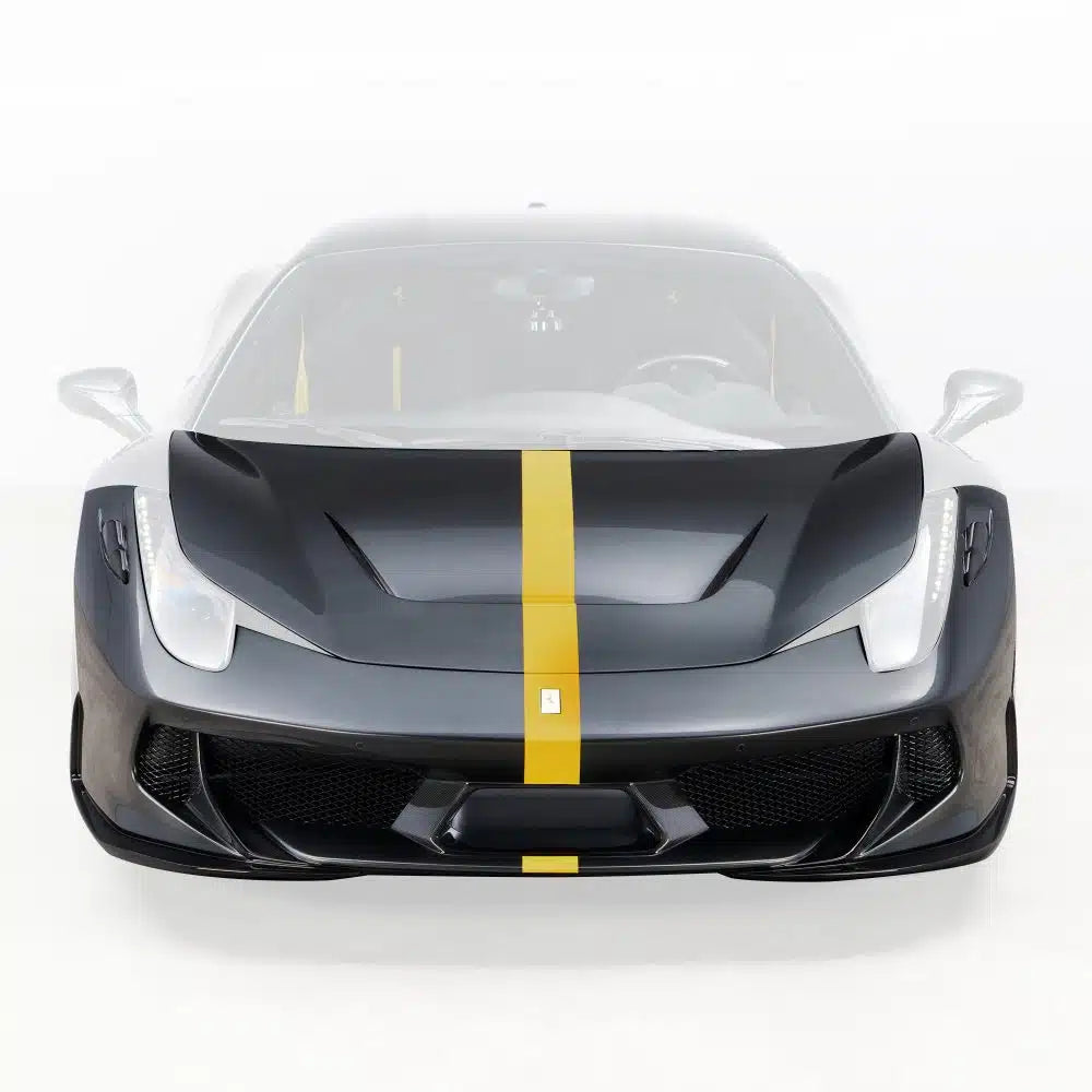 Vorsteiner CTR Glossy Carbon Fiber Front Aero Package for Ferrari 458 [FRV4100]