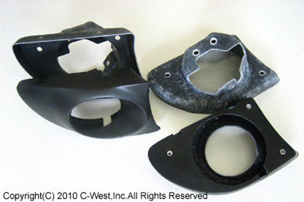 C-West Fog Lamp Attachment for Subaru Impreza WRX STi (GRB) 2008-2010