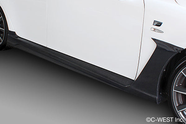 C-West Type-2 (Carbon) 3P Aero Set for Lexus IS F (USE20) 2008-2014