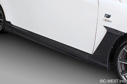 C-West Type-2 (Carbon) 3P Aero Set for Lexus IS F (USE20) 2008-2014